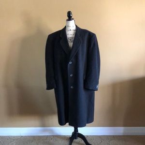 Cashmere wool men’s overcoat